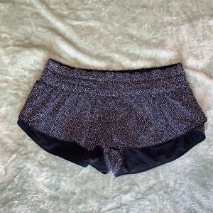 lululemon reversible athletic shorts